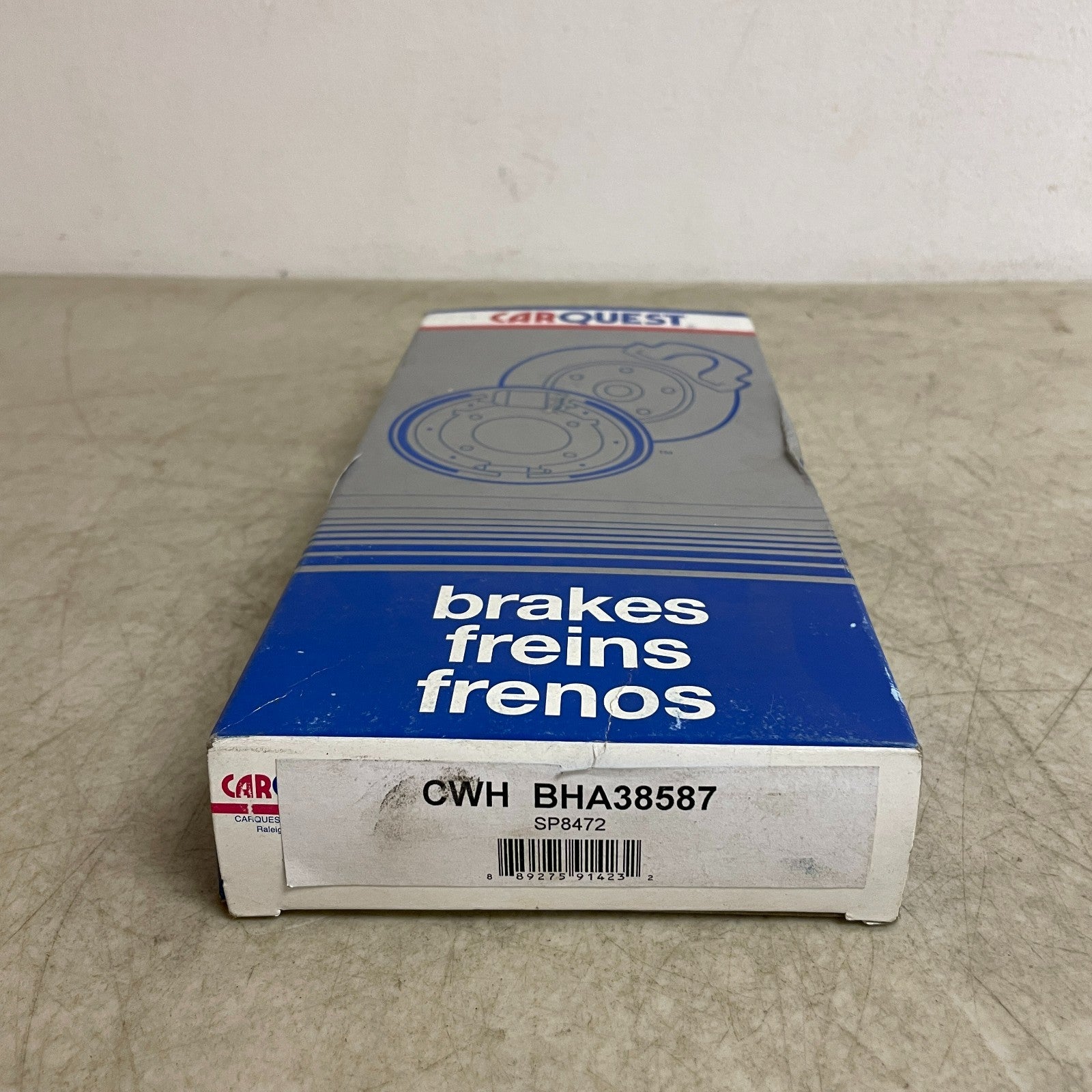 Carquest Wearever Premium Brake Hose Assembly Banjo-Female BHA38587