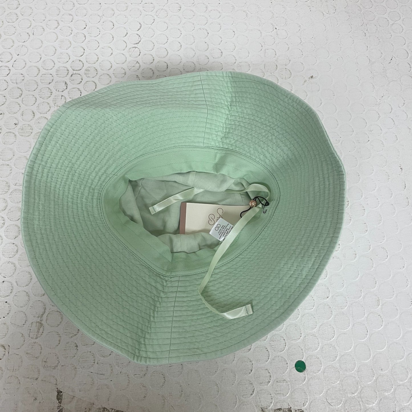 Calia Women’s Wide Brim Sun Hat Light Green CAC2304 NWT Adjustable Hat One Size