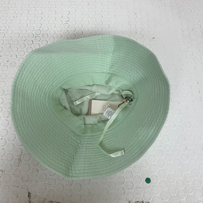 Calia Women’s Wide Brim Sun Hat Light Green CAC2304 NWT Adjustable Hat One Size
