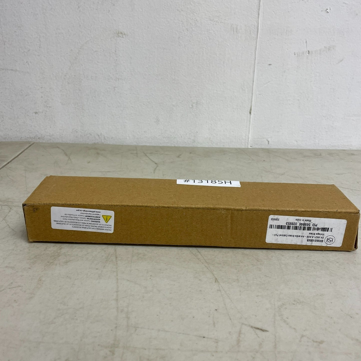 Signature Hardware EH.6621.8.AGB Amarilla Brass Cabinet Pull Vintage Brass