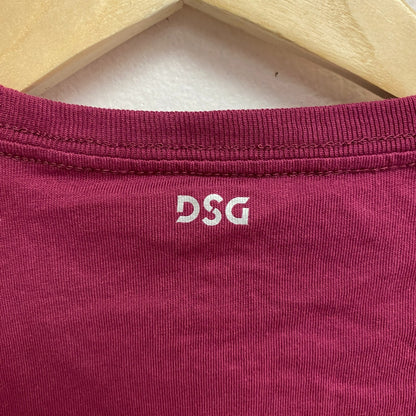 DSG Girls Boxy Graphic Tee Mixed Berries Ny  Short Sleeve Solid Relaxed DAG12122