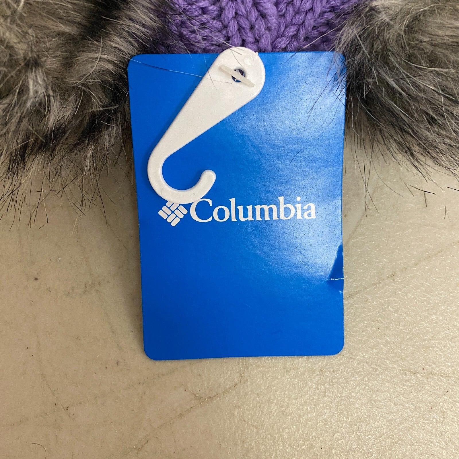 COLUMBIA SNOW PROBLEM YOUTH Girl BEANI CY0108-597 One Size (OSFM) New!