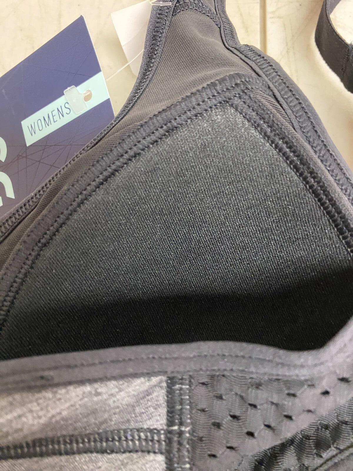 DSG Women's High Support Racerback  Bra Heather Dark Grey Heather DAW30745H