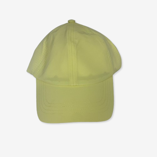 CALIA Women’s Ponytail Cap Light Yellow CAC8004 NWT Adjustable Hat One Size