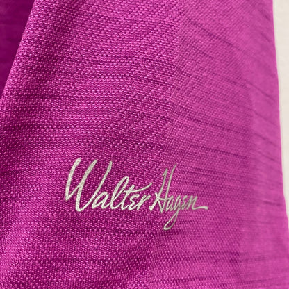 Walter Hagen Men's P11 Striation Pique Polo Bright Magenta/Magenta MGA11475