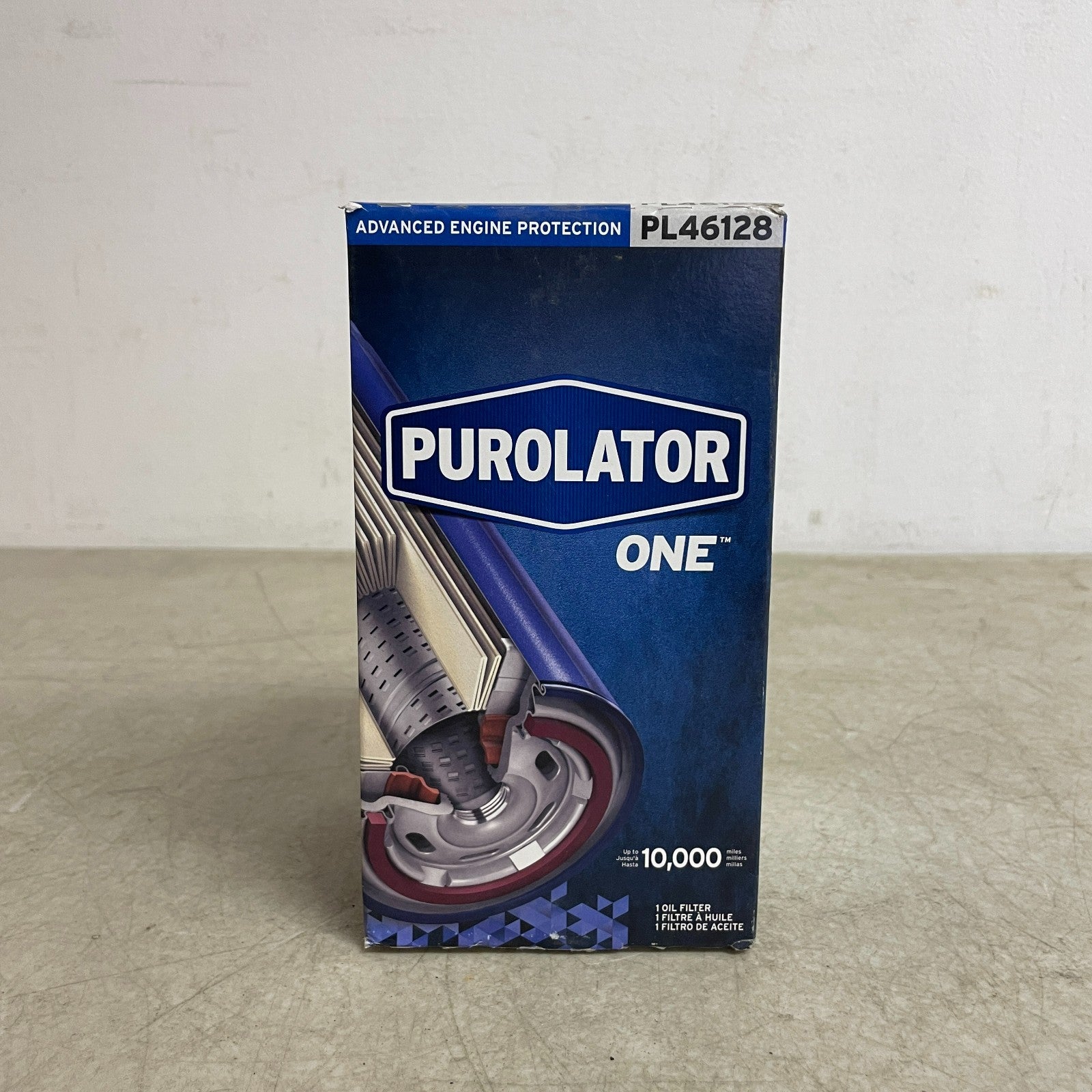PurolatorONE PL46128 Engine Oil Filter 10,000-Mile Advanced Protection