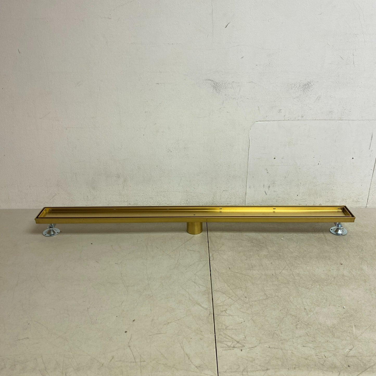 Signature Hardware 40" Cohen Linear Tile-in Shower Drain - Brushed Gold