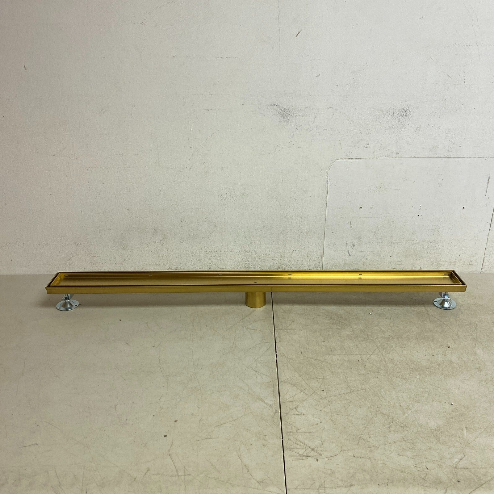 Signature Hardware 40" Cohen Linear Tile-in Shower Drain - Brushed Gold