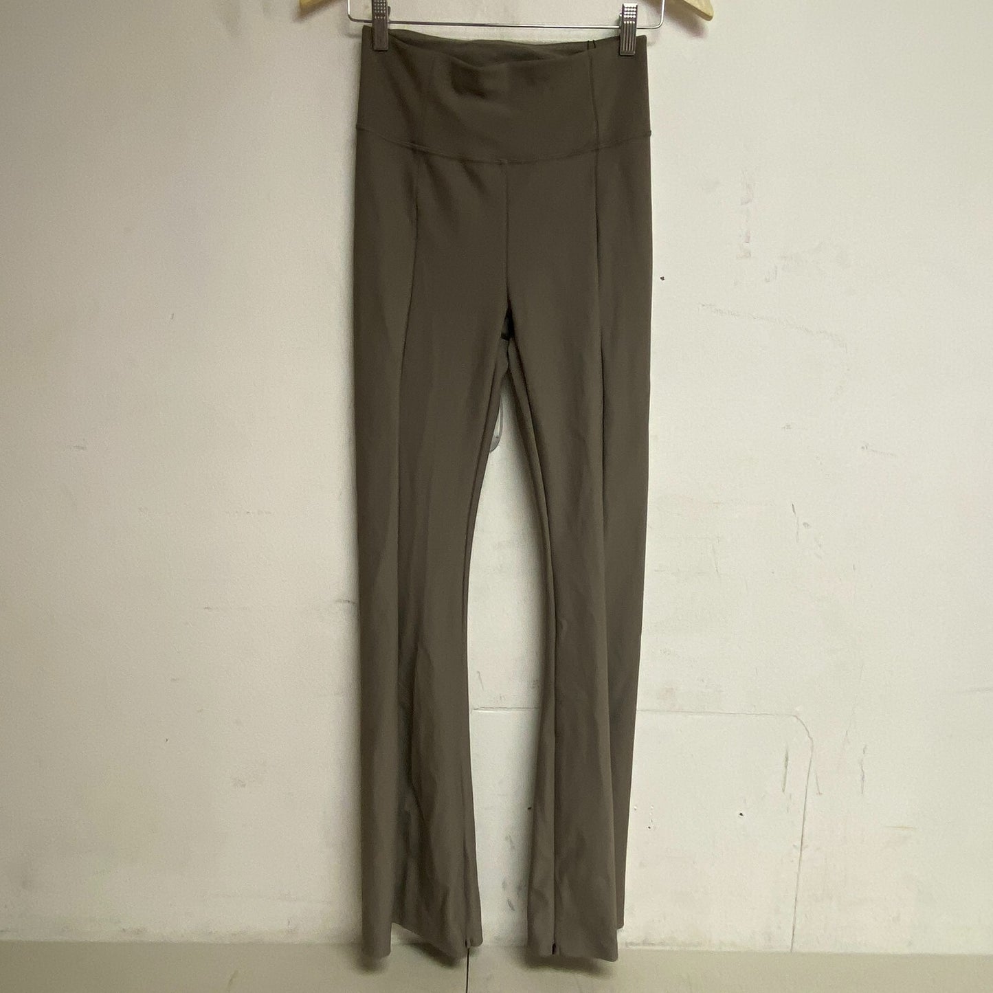 CALIA Women's Sculpt Flare Zipper Leg Pant Dark Grey Trendy stylish  WAX32296VC