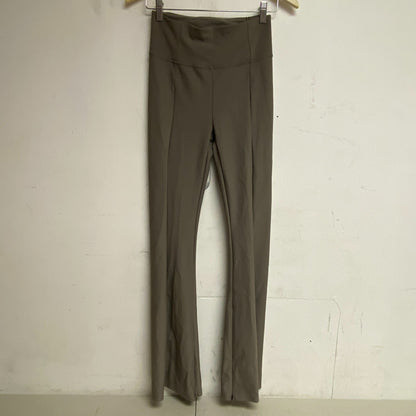 CALIA Women's Sculpt Flare Zipper Leg Pant Dark Grey Trendy stylish  WAX32296VC