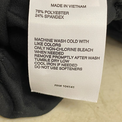 DSG Twitch + Allison Womens 3 in UHR Ruched Short Pure Black Solid BOSSW22106