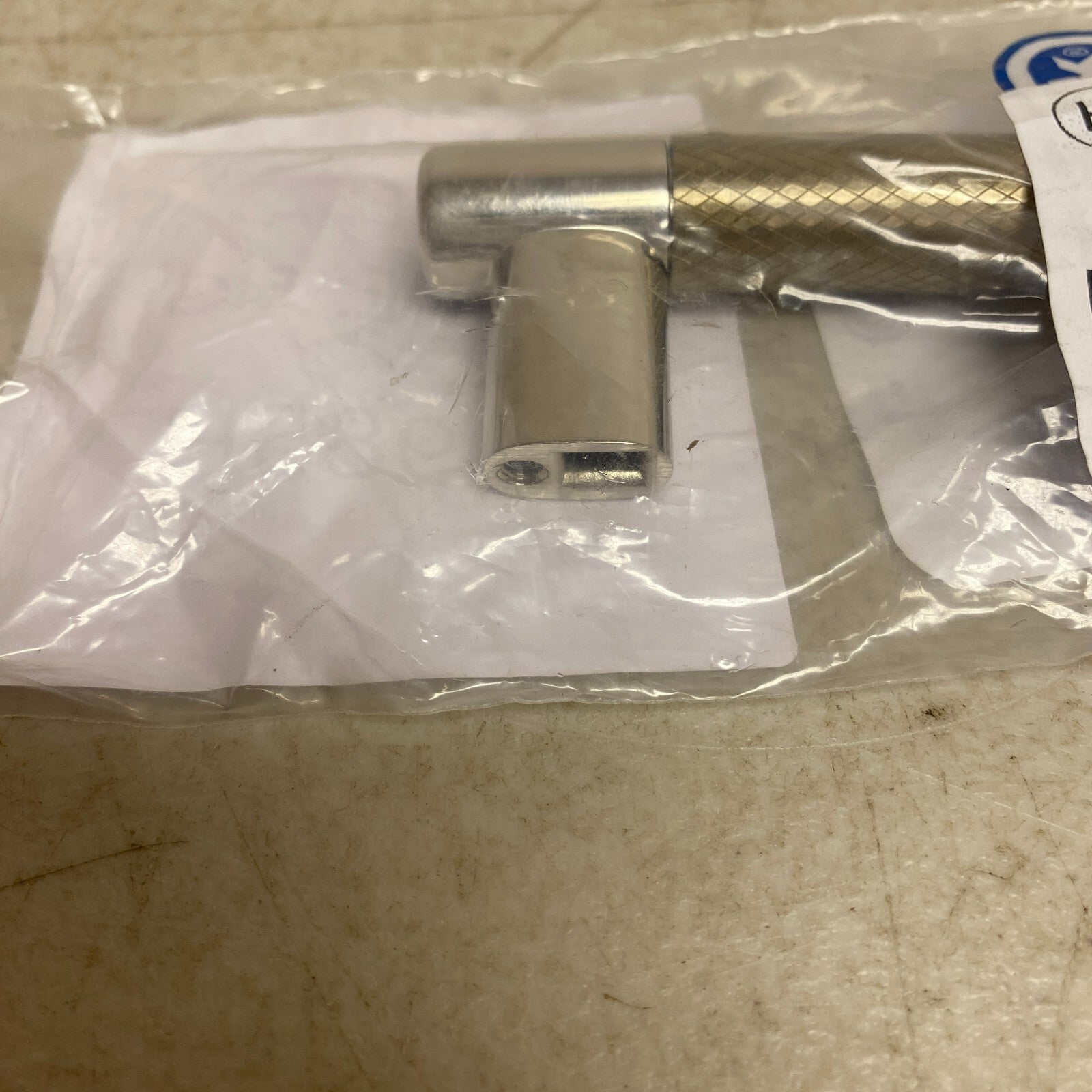 Signature Hardware Cabinet Pull Polished Nickel/Stainless Steel |6-3/8"inch