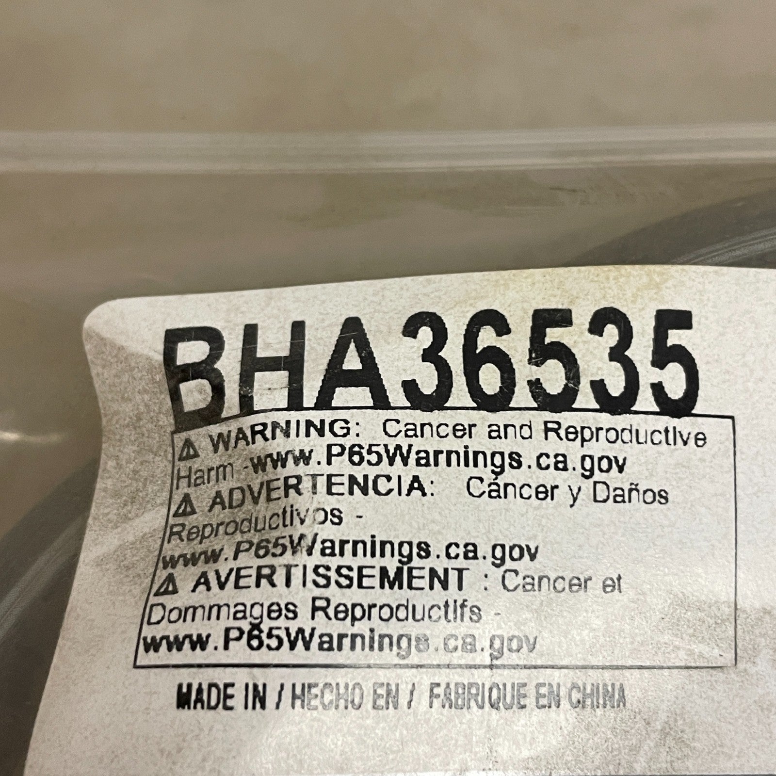 Carquest Wearever BHA36535 Brake Hydraulic Hose Assembly 28.5″ EPDM Rubber Line