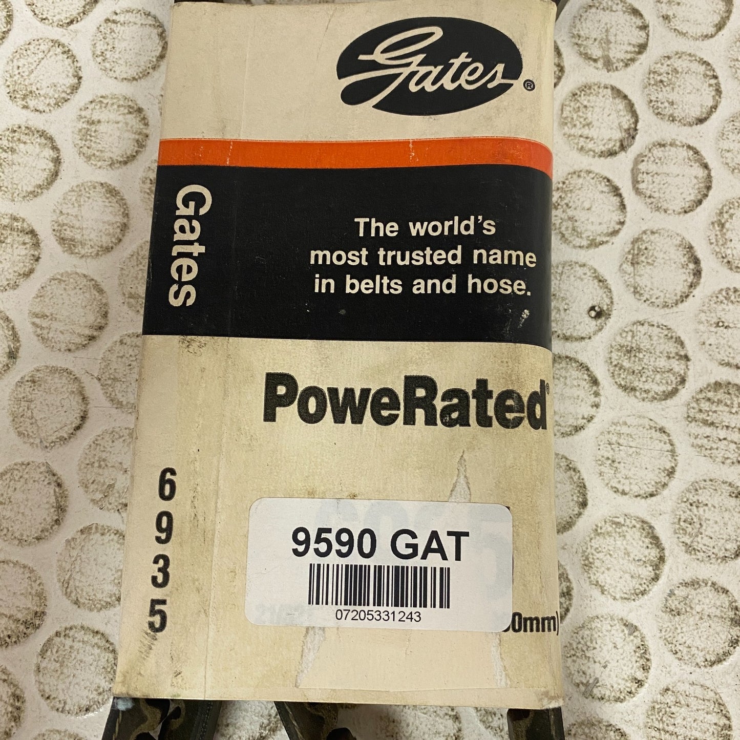 Gates XL V-Belt 1/2 Inch x 59-5/8 Inch 9590