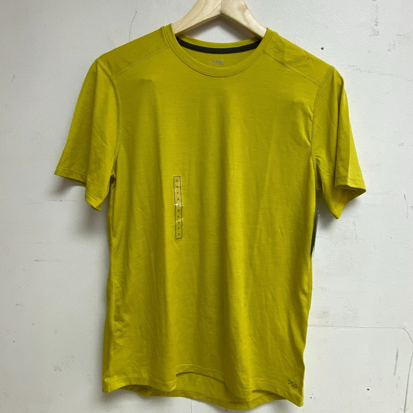 DSG Mens Movement Tee Warm Olive/Darker Wo Short Sleeve Solid DAM12100N