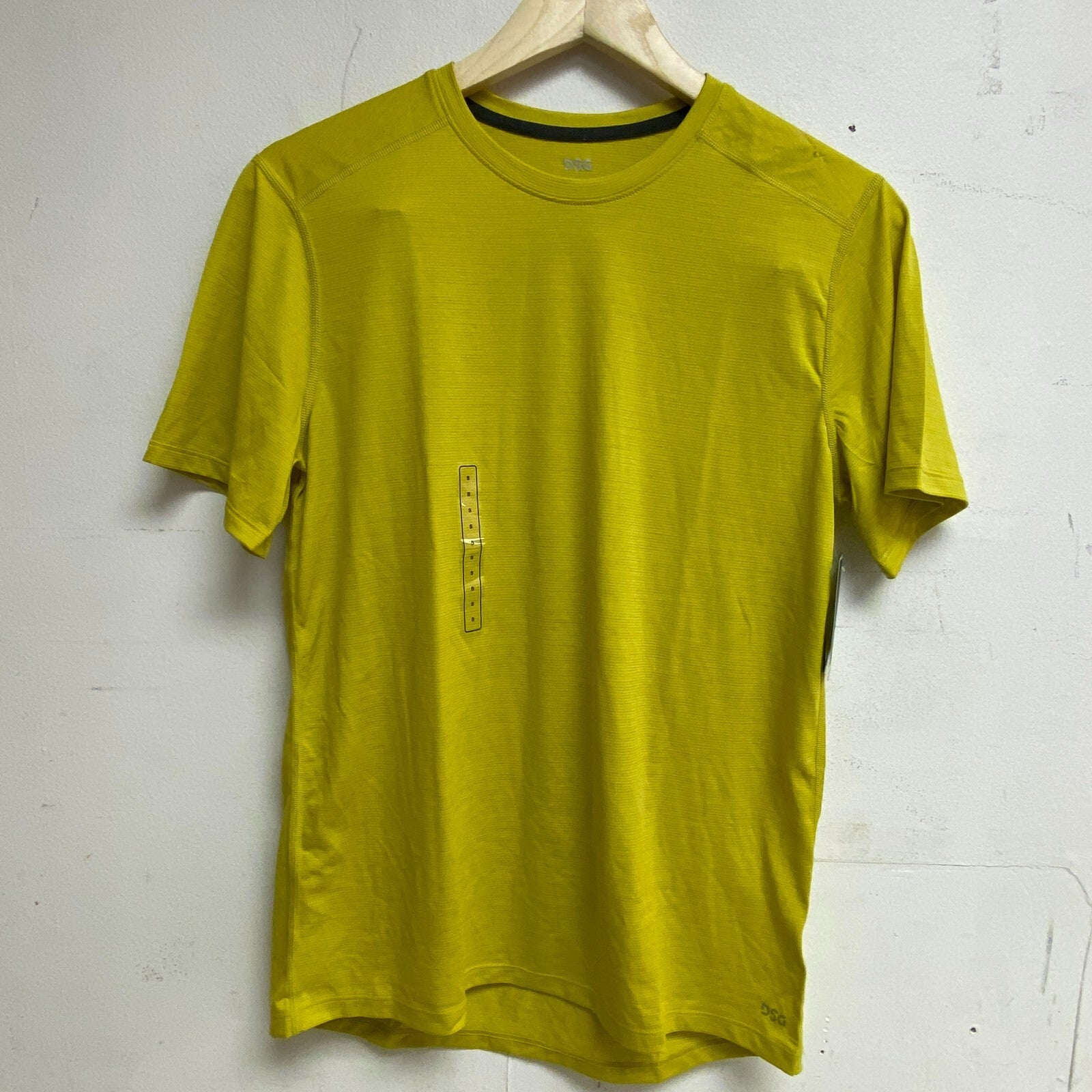 DSG Mens Movement Tee Warm Olive/Darker Wo Short Sleeve Solid DAM12100N