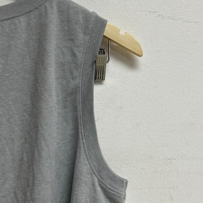 DSG Women's Cotton Relaxed Fit Muscle Tank Light Heather Grey DAW13100H