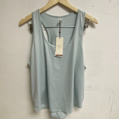 CALIA Women's Scoop Racer Relaxed Tank Calming Green WAX11205N