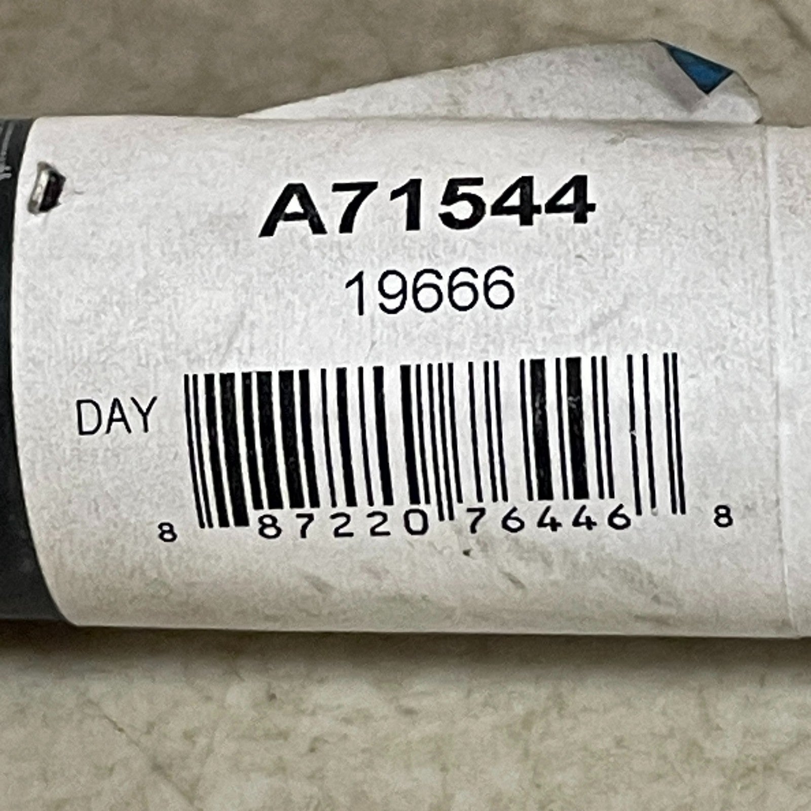 Dayco Curved Radiator Coolant Bypass Hose 6 Inch Black A71544