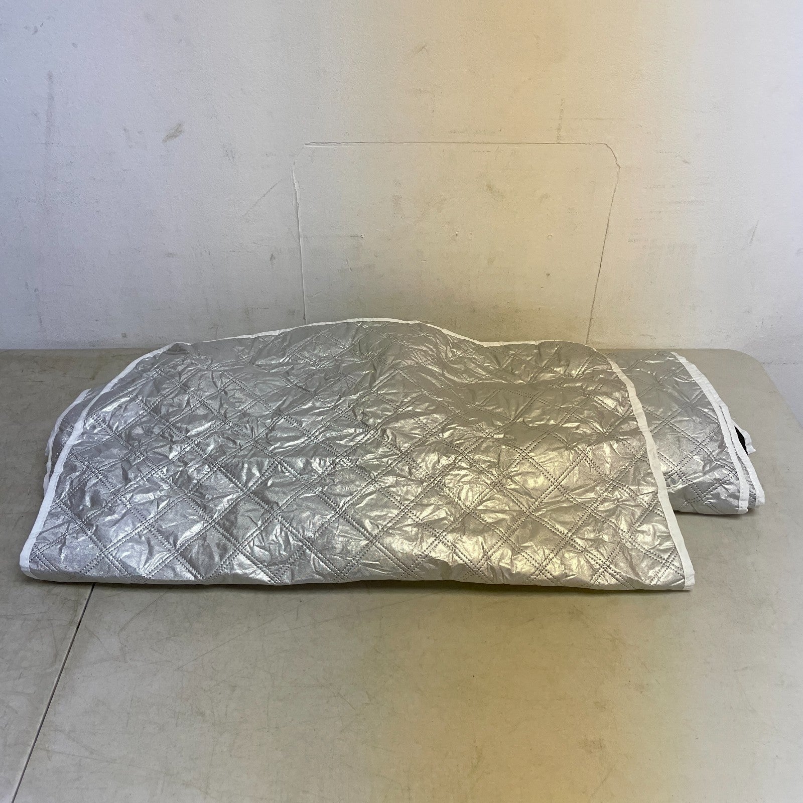 BougeRV RV Windshield Snow Cover Class C Ford E450 1997-2025 Sunshade Silver