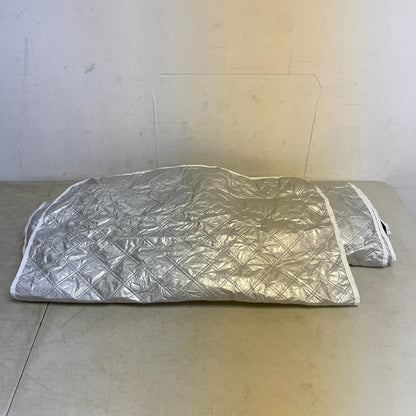 BougeRV RV Windshield Snow Cover Class C Ford E450 1997-2025 Sunshade Silver