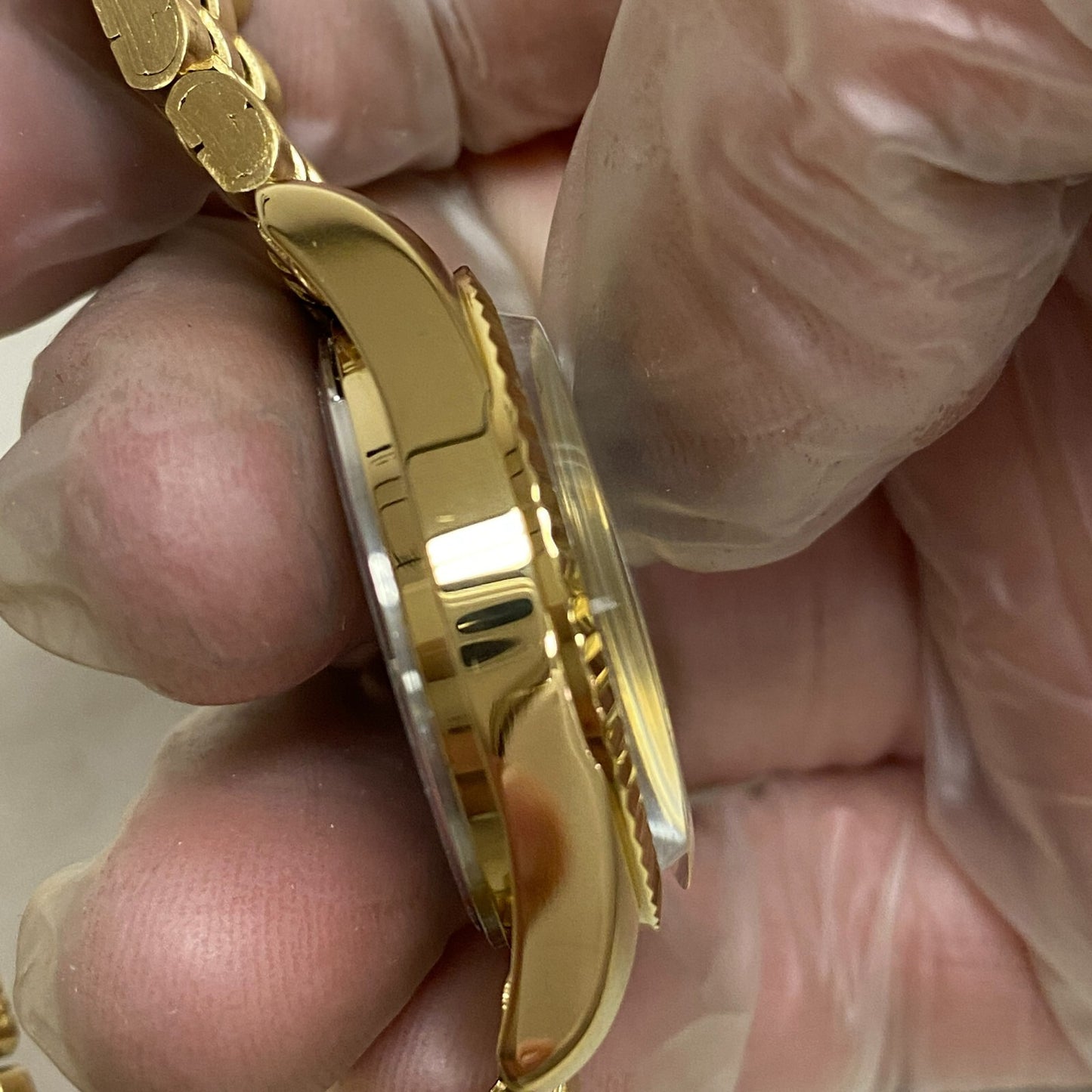 Armitron Women's Genuine Crystal Accented Day/Date Bracelet Watch, 75/5849GP