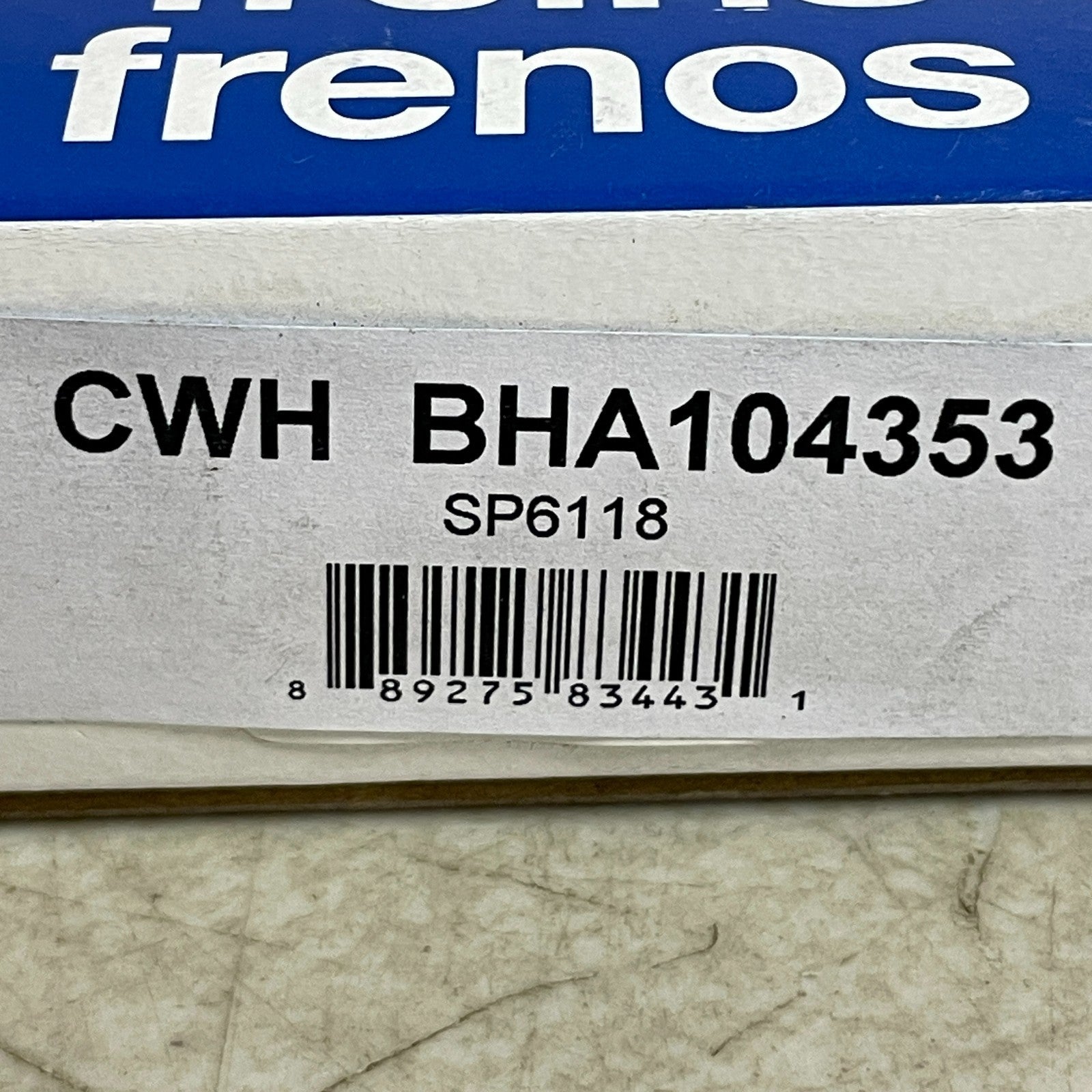 Carquest Premium Brake Hose Assembly Banjo–Female Ends BHA104353