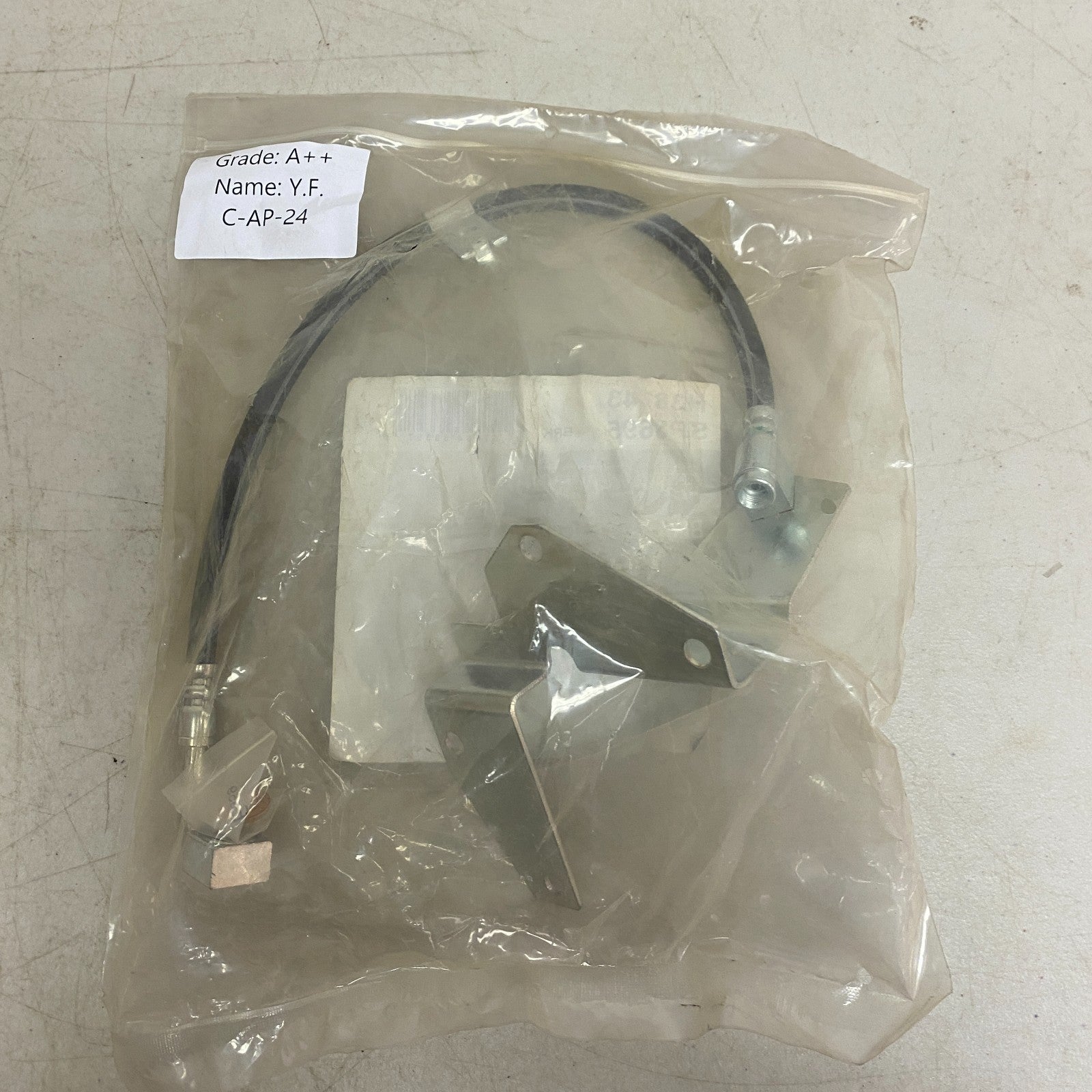 CARQUEST Brake Hydraulic Hose Black EPDM Rubber 20.25″ Model BHA38743