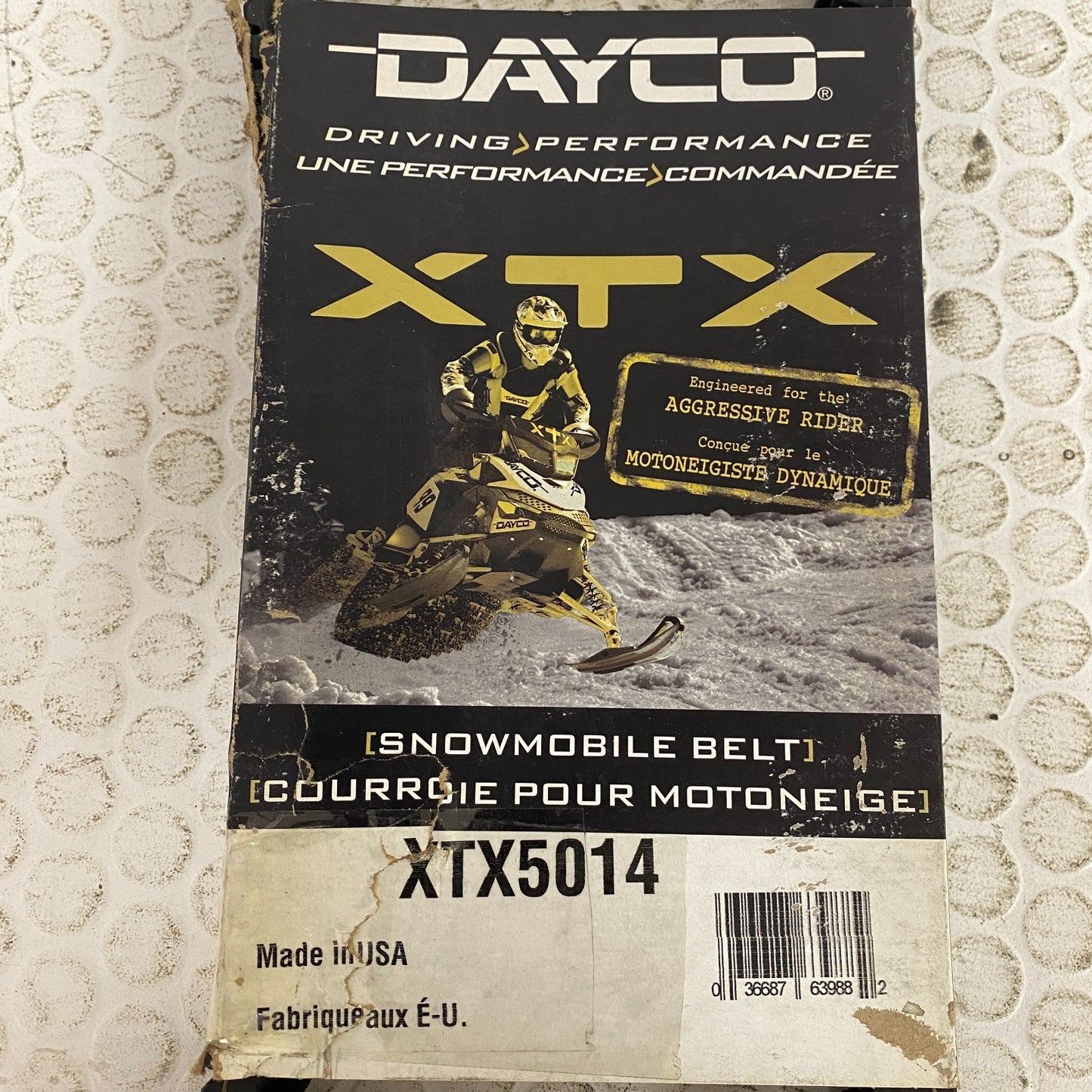Dayco Automatic Continuously Variable Transmission (CVT) Belt-GAS XTX5014