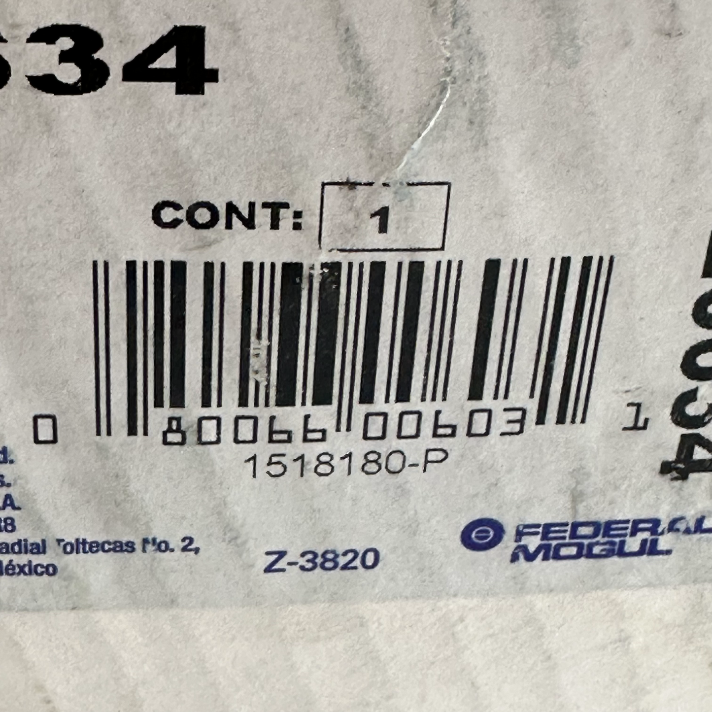 MOOG RK620634 Control Arm & Ball Joint Assembly Front Left Upper OE Fit