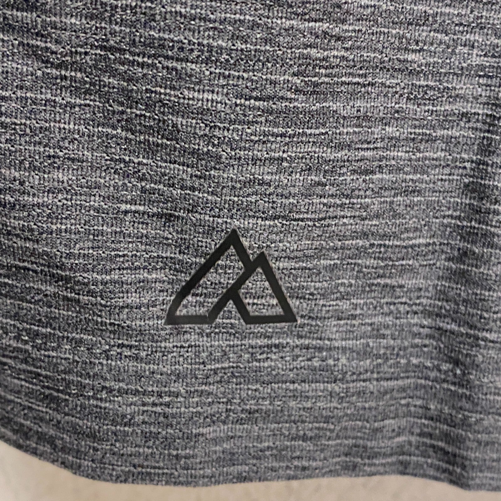 Alpine Design Mens AD M Active Long Sleeve Tee Dark Grey Heather ADM23205 New!