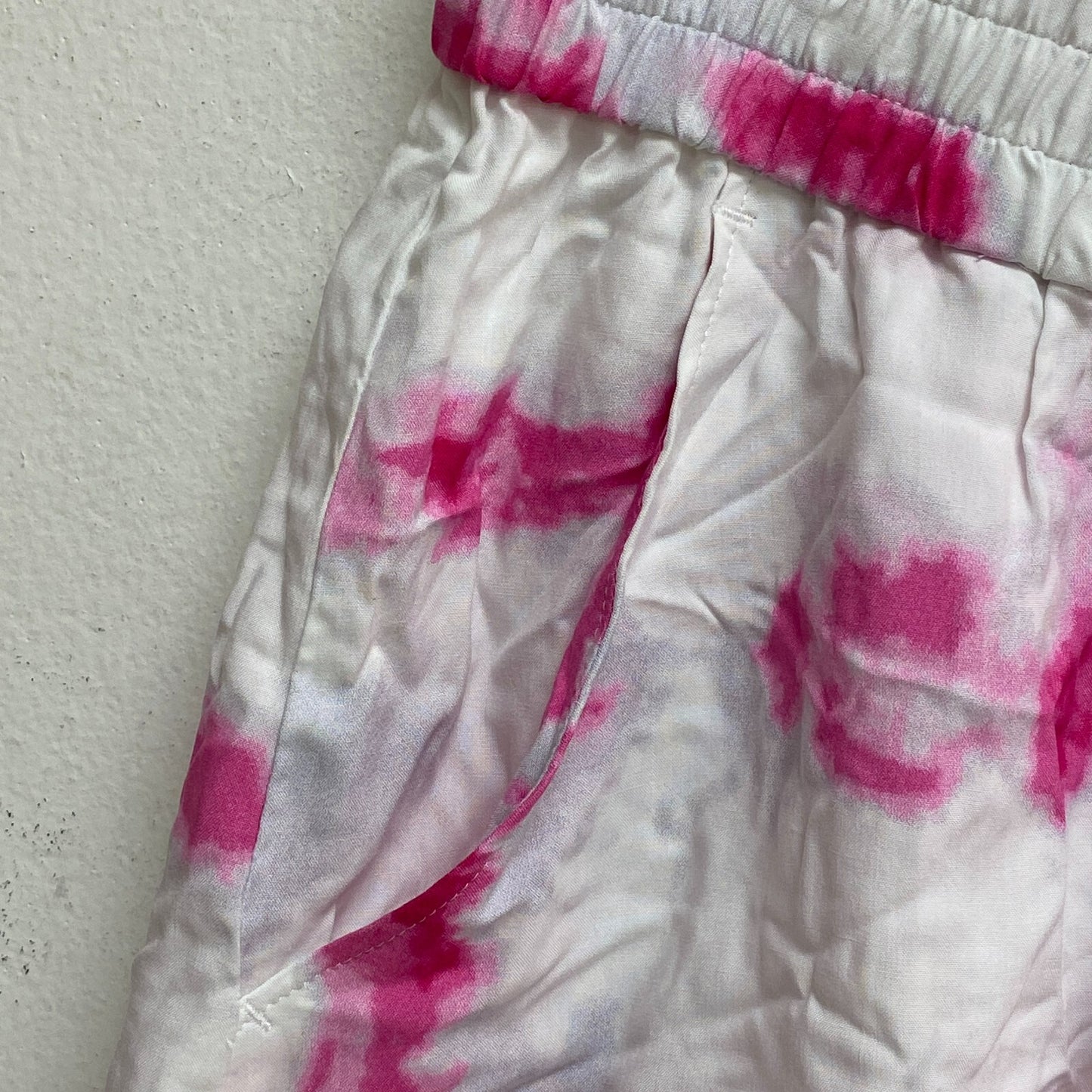 Calia Womens 3.5 in High Rise Cover Up Short Watercolor Plaid Pink WSA22902PRT