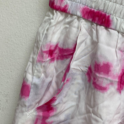 Calia Womens 3.5 in High Rise Cover Up Short Watercolor Plaid Pink WSA22902PRT