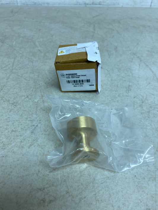 Signature Hardware 1-1/4" Colmar Brass Cabinet Knob - Satin Brass