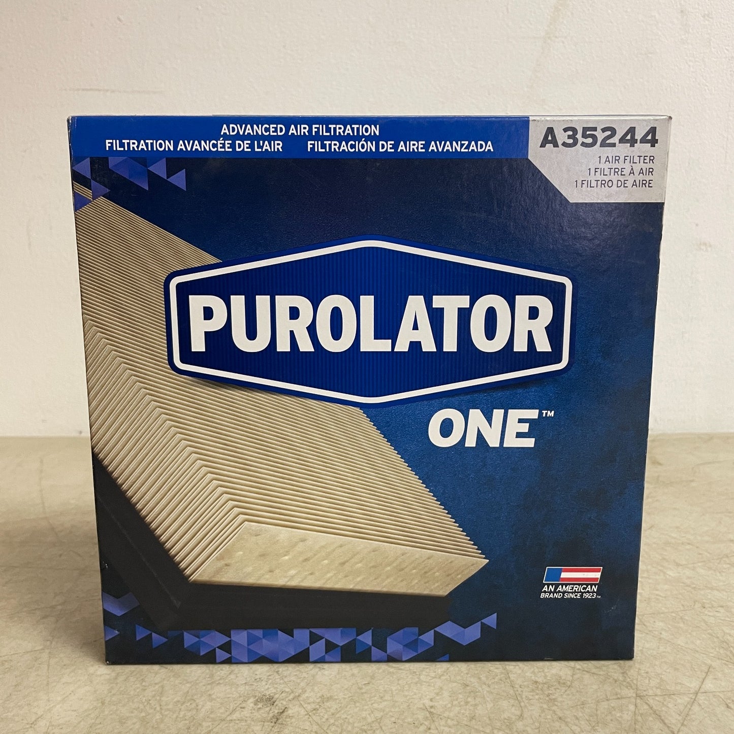 PurolatorONE Engine Air Filter Panel A35244 Blocks 99% Dirt