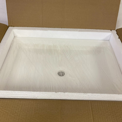 Signature Hardware Cosima 24″ Matte White Solid Surface Vessel Sink SH300406