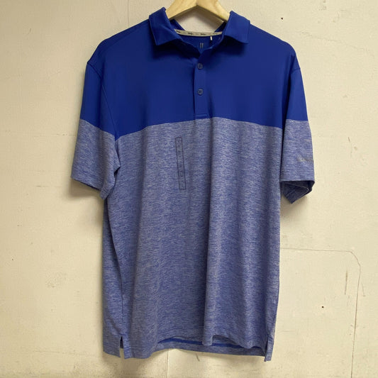 Men's Perfect 11 Colorblock Polo New Cobalt / New Cobalt HTR Summer MGA11418