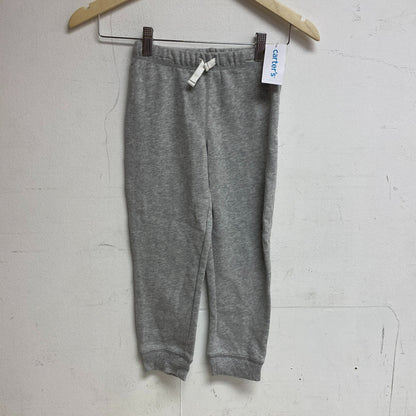 Carter's Light Gray cotton polyester Jogging Pants size 5t/5A toddler