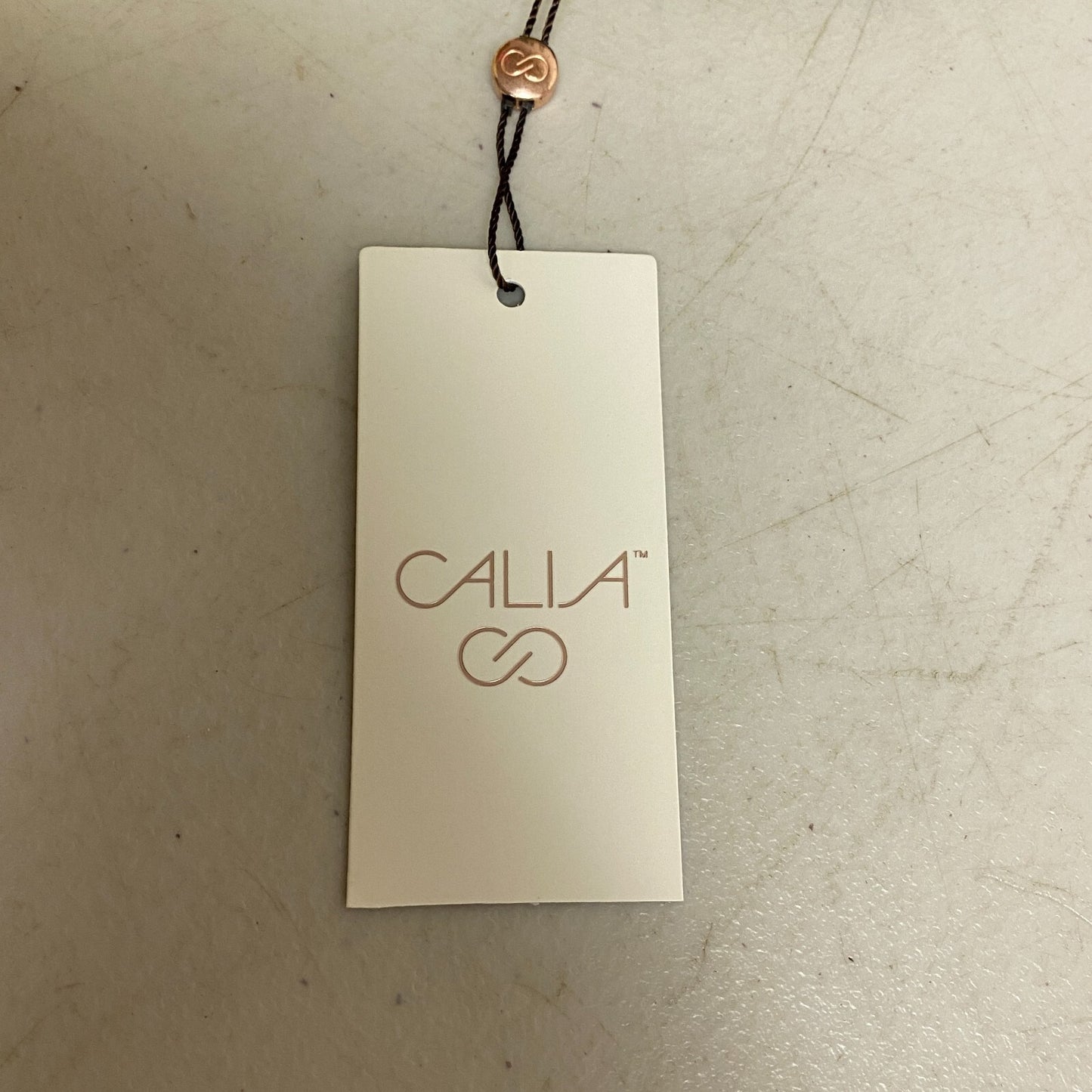 Calia Women Journey High Rise Relaxed Woven Paperbag Short Smudge Sage WAX12303