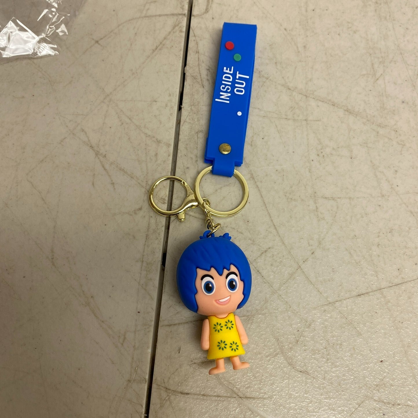 Assorted Silicone Inside out Keychain Joy Accessory