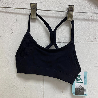 DSG Girls Seamless Halter straps Bra Pure Black DAG10121 Brand New Swimwear