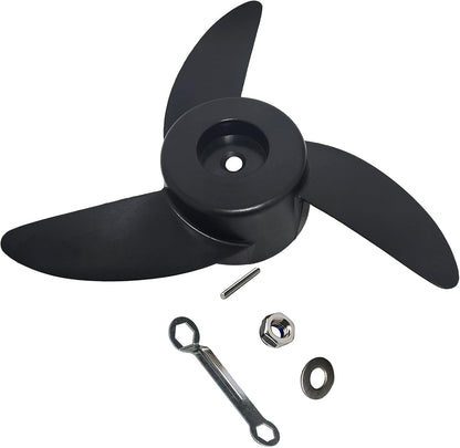 Electric Trolling Motor Propeller 3 Blade Universal Replacement M4 Outboard