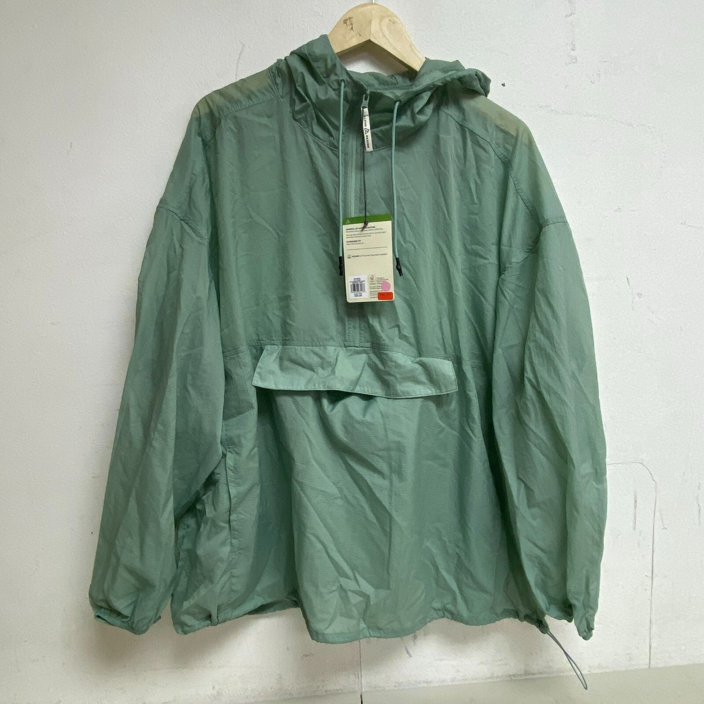 Alpine Design Womens AD Wind Jacket Mineral Jade Long Sleeve Solid ADW13700