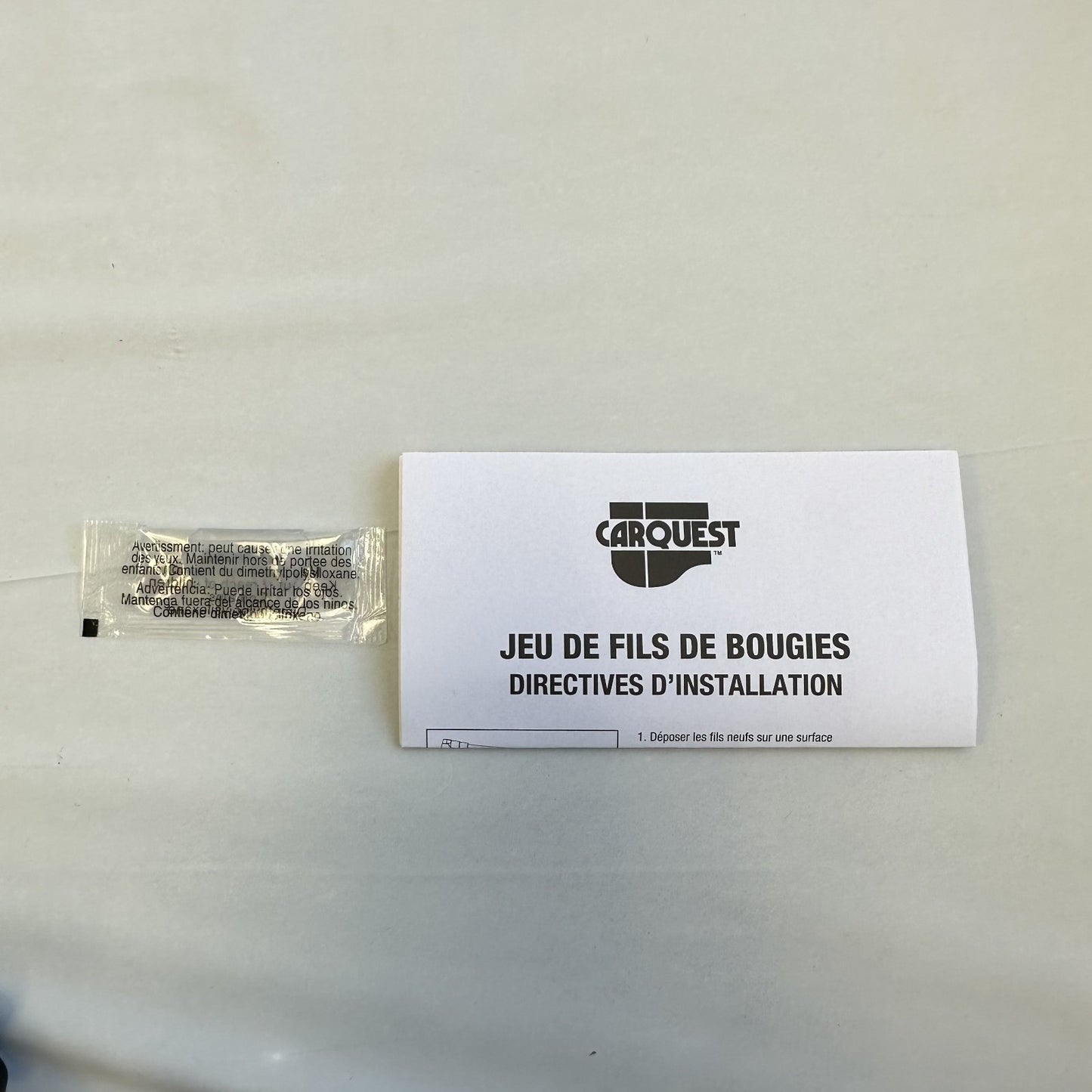 Carquest 35-4015 Premium 5-Wire Silicone Spark Plug Wire Set High Performance