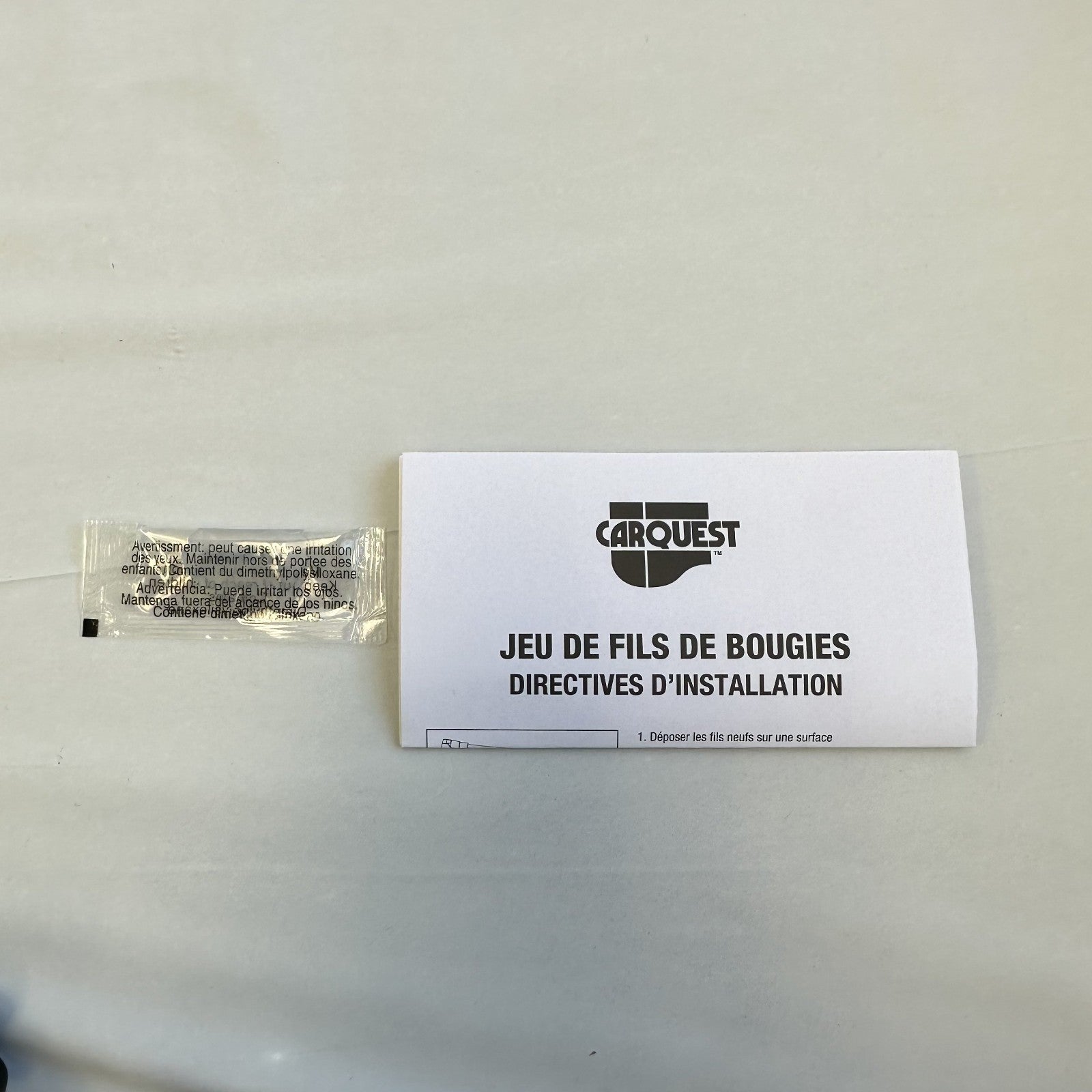 Carquest 35-4015 Premium 5-Wire Silicone Spark Plug Wire Set High Performance