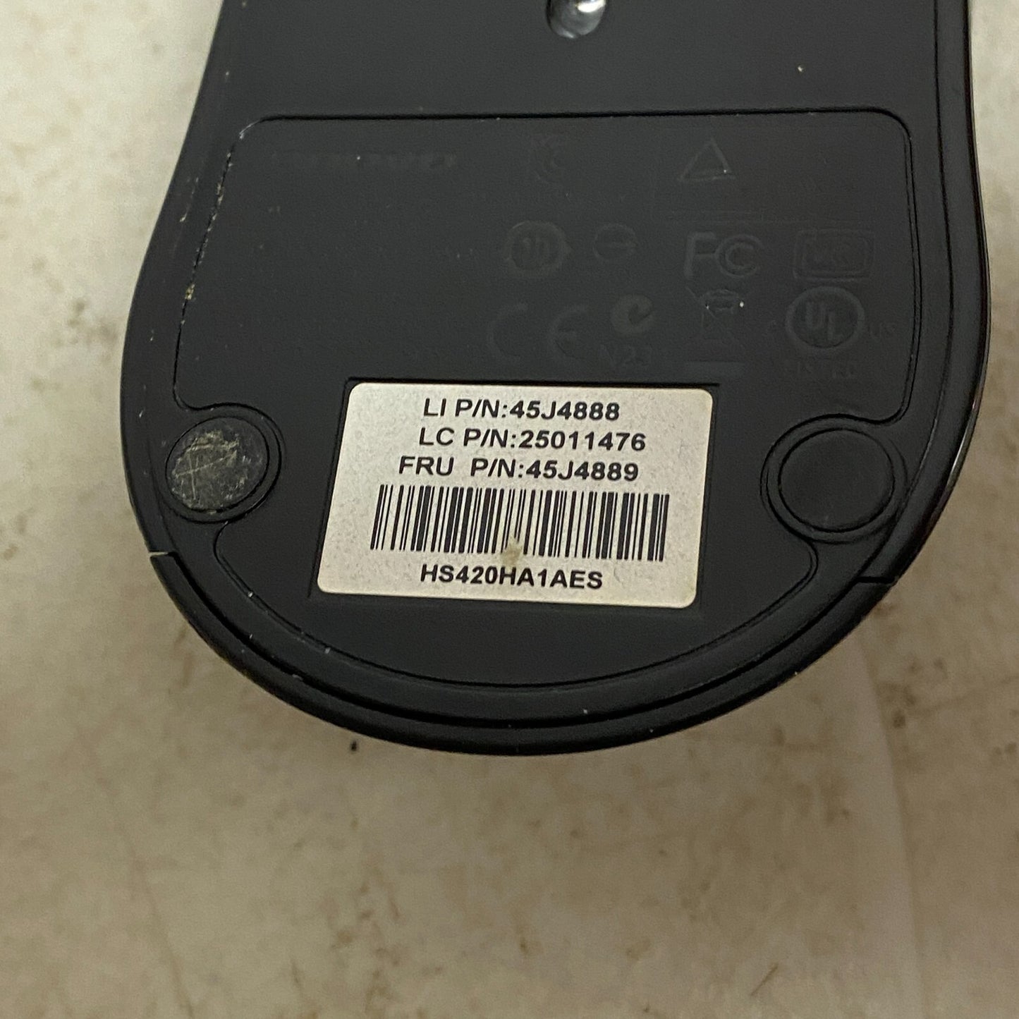 Lenovo Essential USB Mouse HS420HA1AES , Used Good