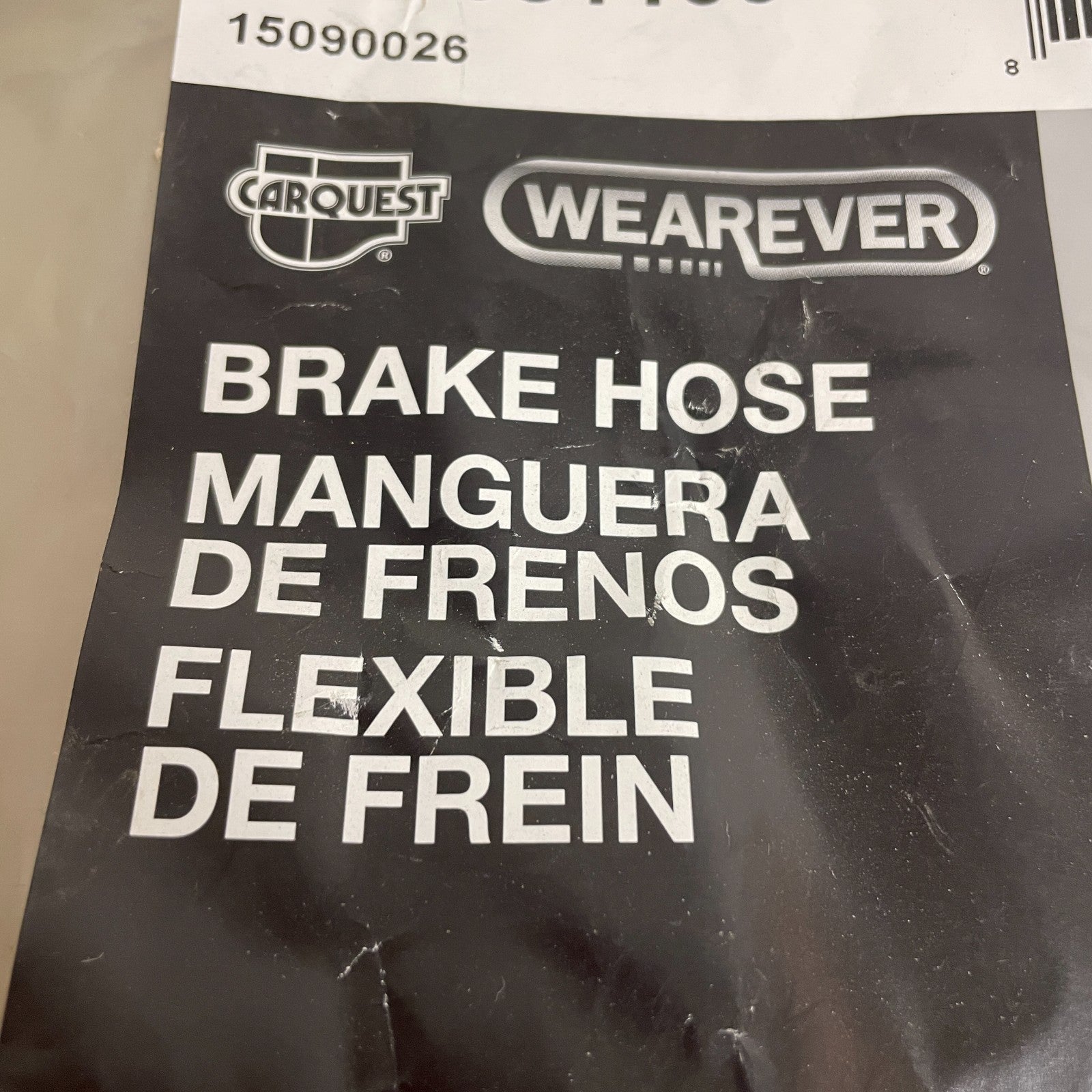 Carquest Brake Hose Assembly BHA381159 w/ Copper Washers