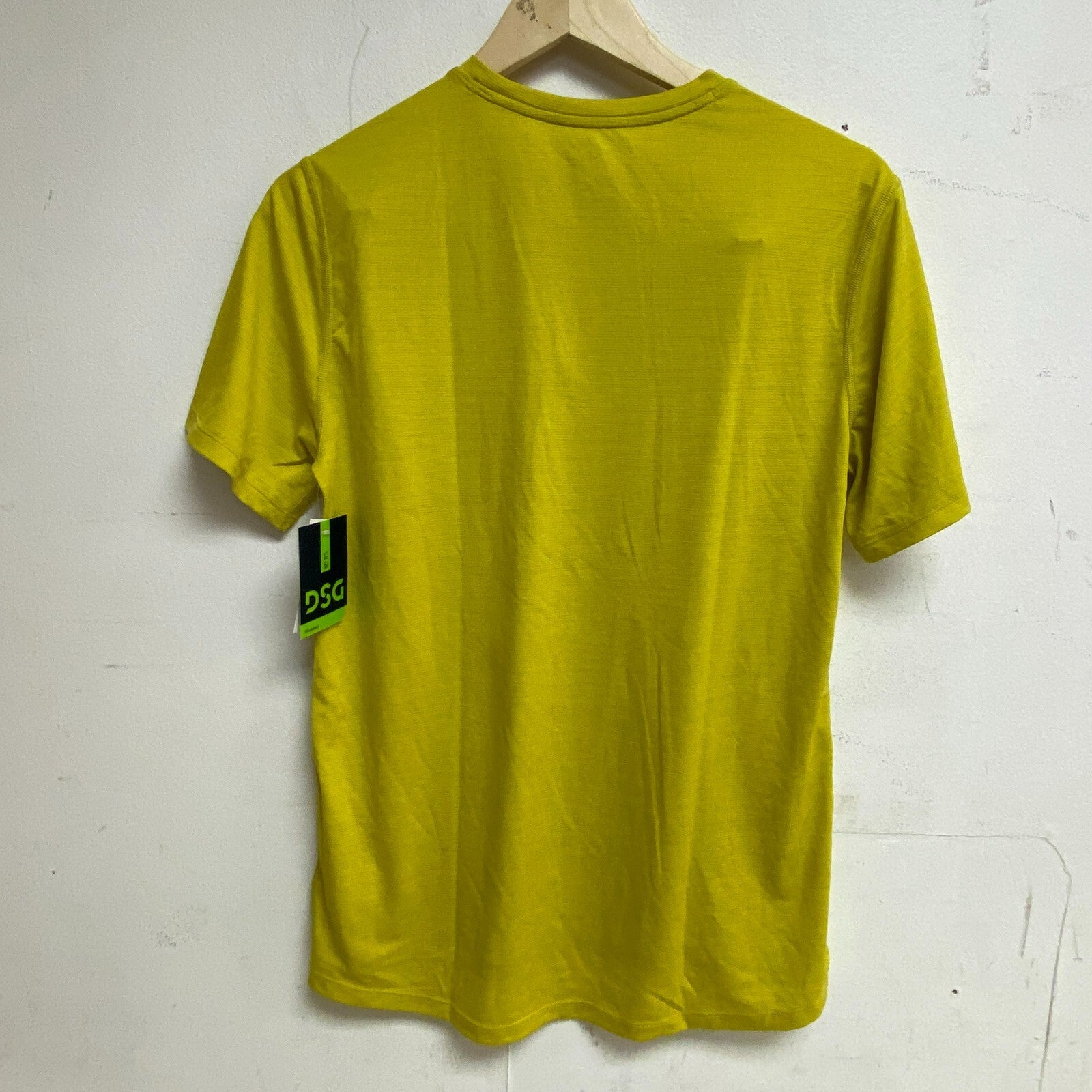 DSG Mens Movement Tee Warm Olive/Darker Wo Short Sleeve Solid DAM12100N