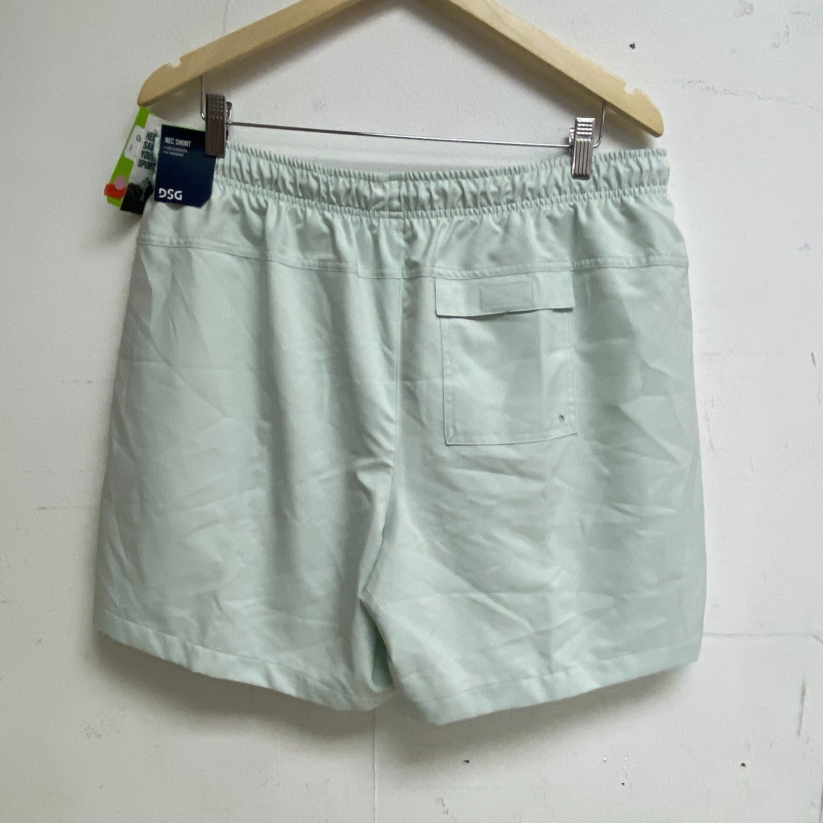 DSG Men's 6" Training Relaxed Fit Polyester REC Short Minimal Mint DAM121111 New