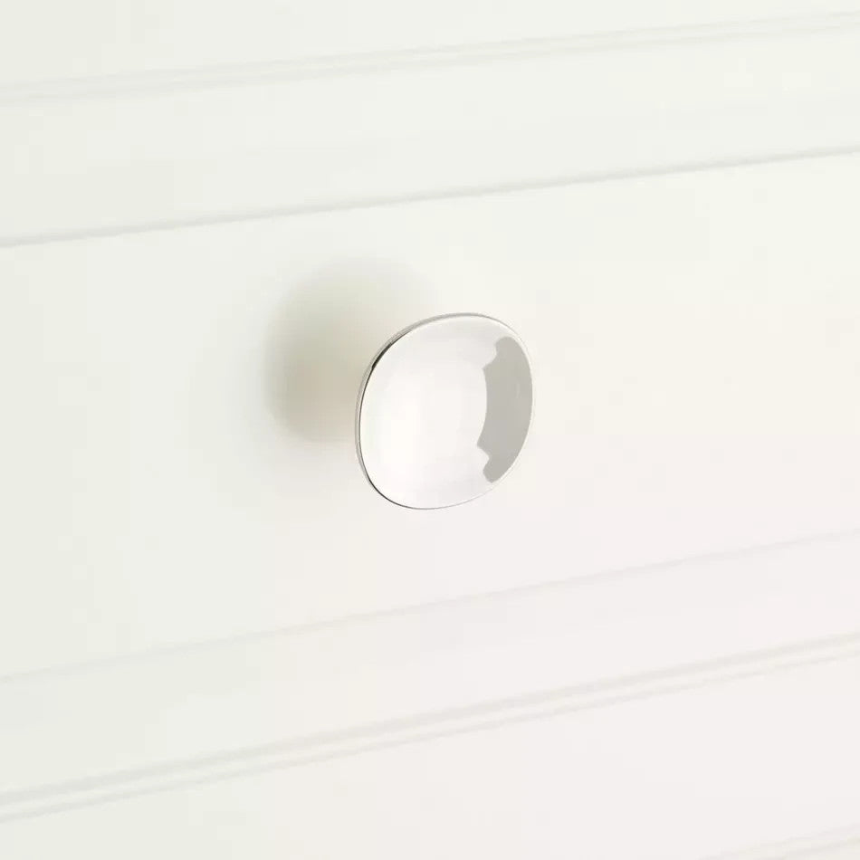 Amerock 1-9/16" Dolorue Cabinet Knob Polished Nickel BP36810PN